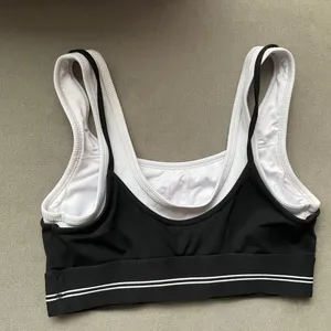 Alo Yoga Airbrush Better Together Bra Black/White M thumbnail 4