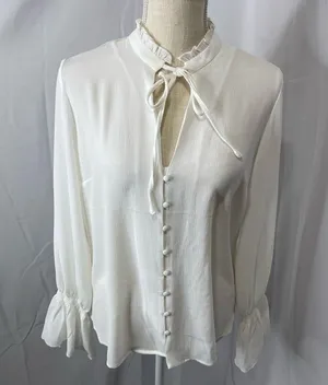 Dex the Suit Shop Ivory top size small White thumbnail 1