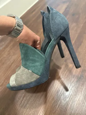 Seven for all mankind green shoes size 8.5 thumbnail 2