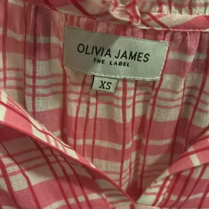 Olivia james pink and white gingham top Size XS thumbnail 3
