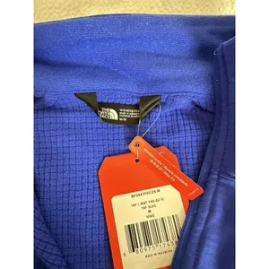 THE NORTH FACE Pullover Fleece Women's Med 1/4 Zip High Neck Blue Hike Outdoor thumbnail 3