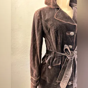 Vintage giacca brand women’s coat bohemian , western chic size small thumbnail 6
