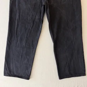 Madewell Low Slung Straight Denim Jeans Womens 33 Faded Black thumbnail 6