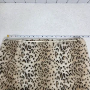 ROMWE Leopard Print Grunge Punk Spring Carnival Fluffy Mini Skort‎ Y2K Size L thumbnail 4