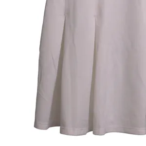 Halara V Neck Sleeveless Side Zipper Pleated Mini Golf Dress White S thumbnail 5