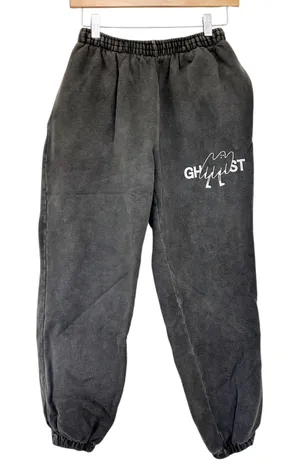 Lonely Ghost Gray Joggers Sz S thumbnail 1