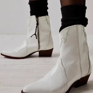 NWT FREE PEOPLE New Frontier Western Boot -37 US 7‎ thumbnail 2