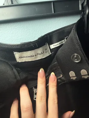 Abercrombie Leather Shorts Vegan thumbnail 6