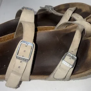 Birkenstock Gray Leather Outdoor Gorpcore Cork Footbed Sandals Women's Size 40 thumbnail 7