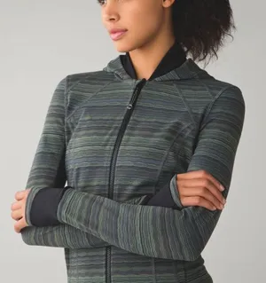 LULULEMON Daily‎ Practice Space Dye Twist Dark Slate Fatigue Green Black size 8 thumbnail 1
