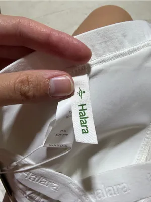 HALARA NWT Speedwave White Multi-Strap sports bra small thumbnail 7
