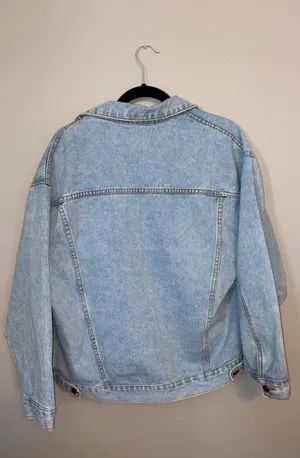 SheIn Oversized Denim Jacket thumbnail 2