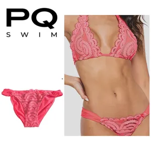 New. PQ tulip pink lace bikini bottom. Large. Retails $92 thumbnail 2