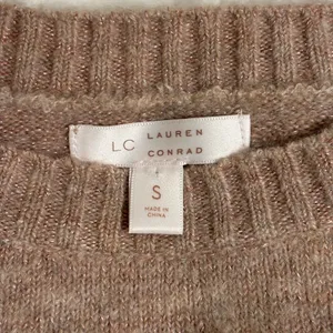 LC Lauren Conrad Brown Sweater with Llama Motif thumbnail 3