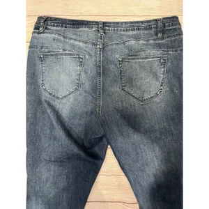 Lala Anthony Distressed Distressed Stretch Blue Denim Jeans plus Size 18 thumbnail 4