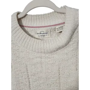 Weatherproof Vintage Womens Chenille Holiday‎ Sweater, Size L Cream thumbnail 2
