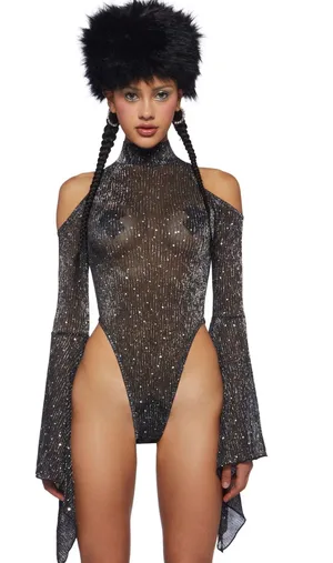 Dolls Kill Bodysuit Club Exx thumbnail 1