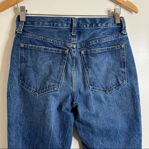Abercrombie & Fitch Mom Jean 26/2R Frayed Raw Hem Distressed thumbnail 7