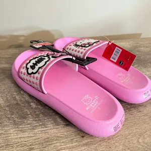 NEW Sanrio Hello Kitty Pastel Pink Slide Sandals Women’s Size 9 thumbnail 6