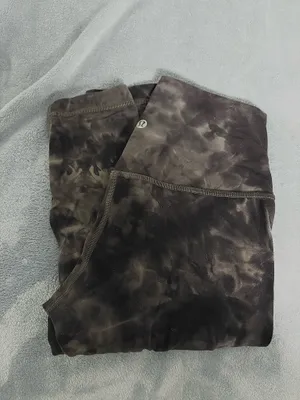 Lululemon Navy Diamond Dye Align Leggings 6 thumbnail 5