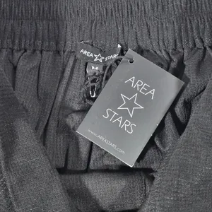 AREA STARS Black Corduroy Cargo Jogger Pants Women's Size Medium‎ thumbnail 4
