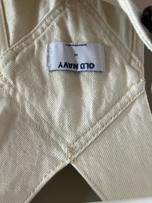 Old Navy Tan Short Overalls thumbnail 3