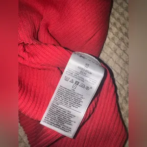 Banana Republic Ribbed Elbow-Sleeve Sweater in Scarlet thumbnail 5