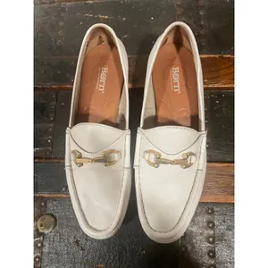 Born Women's Ardsley Preppy Loafer Leather White 8.5 Business Casual Officewear thumbnail 6