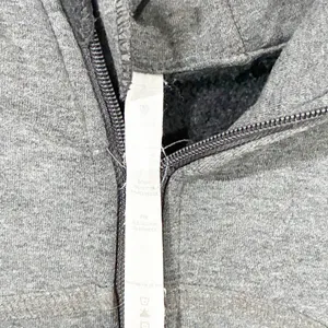Lululemon‎ Grey Scuba Full Zip Hooded Sweatshirt Size 2 thumbnail 3