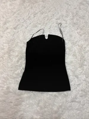 Naked wardrobe Black Strapless Structured Top thumbnail 2