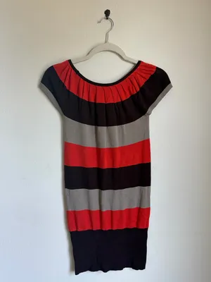 NWT ZARA Stripped Knit Sweater Dress thumbnail 2