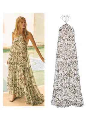 MISA Los Angeles Andromeda Dress, Size L thumbnail 4