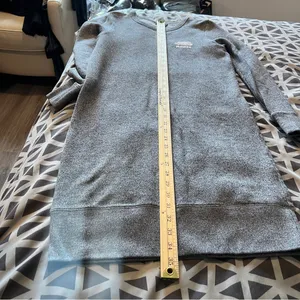 Roots Heather Gray Crew Neck Long Sleeve Plush Sweatshirt Dress Casual Size XS‎ thumbnail 10