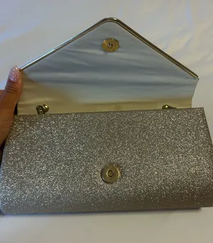 Glitter Rose Gold Clutch thumbnail 3