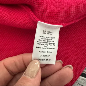Talbots Hot Pink Knit Blazer thumbnail 7