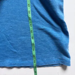 Free People Blue Terry Cloth Short Sleeve Oversized Pocket Dress Size Small NWOT thumbnail 5