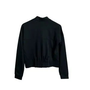 Fabletics Attis Boxy Bomber Jacket‎ Size XS/4 Black New thumbnail 3