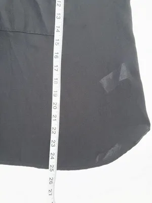 J. Crew Keyhole Neck Cap Sleeve Blouse Black Round Neck thumbnail 9