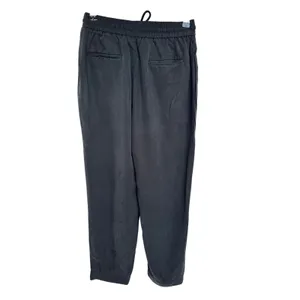 ATM Anthony Thomas Melillo Black Tencel Drawstring Elastic Waist Crop Pant Small thumbnail 2