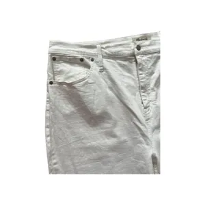 Madewell the high-rise slim crop boyfriend Jeans size 35 White Spring Summer thumbnail 9