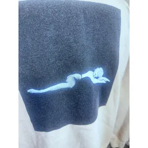 Forever 21 Marilyn Monroe Graphic Hoodie Beige Quote Sweatshirt Womens Medium thumbnail 3