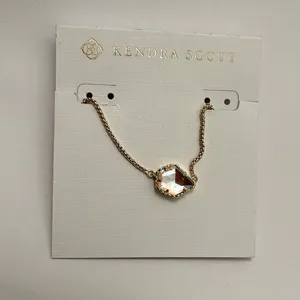 NWT Kendra Scott Tess Dichroic Glass Necklace thumbnail 8