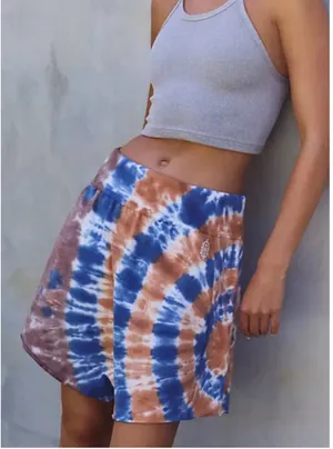 FP Movement by FP Hot Shot Printed Harem Shorts in BDRC in sz S NWT $50R thumbnail 1