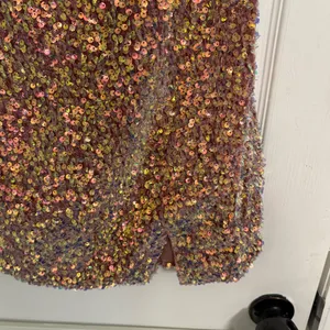 White Birch Pink‎ Sequin Strapless Dress Size XL thumbnail 4