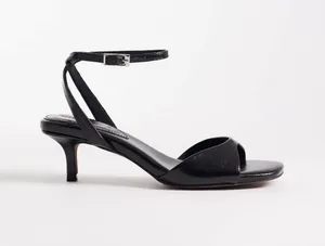 ASOS Heartfelt barely there kitten heels thumbnail 1
