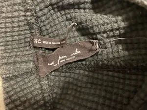 Out From Under Free People Waffle Knit flared leggings thumbnail 2