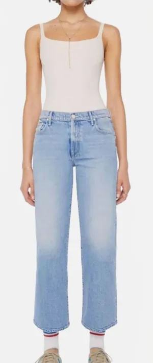 MOTHER NWT The Mid Rise Maven Ankle Jeans in Magic School Bus Wash Women’s 29 thumbnail 1