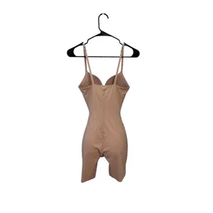 SKIMS Ultimate Body Push-Up Butt & Hip Enhancing Mid-Thigh Bodysuit Small Clay thumbnail 2