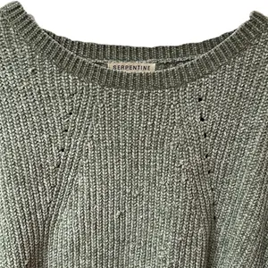 Serpentine Knit‎ Sweater Size Large Green thumbnail 3