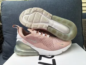 Women’s Nike rose gold pink running sneakers size 8. thumbnail 6